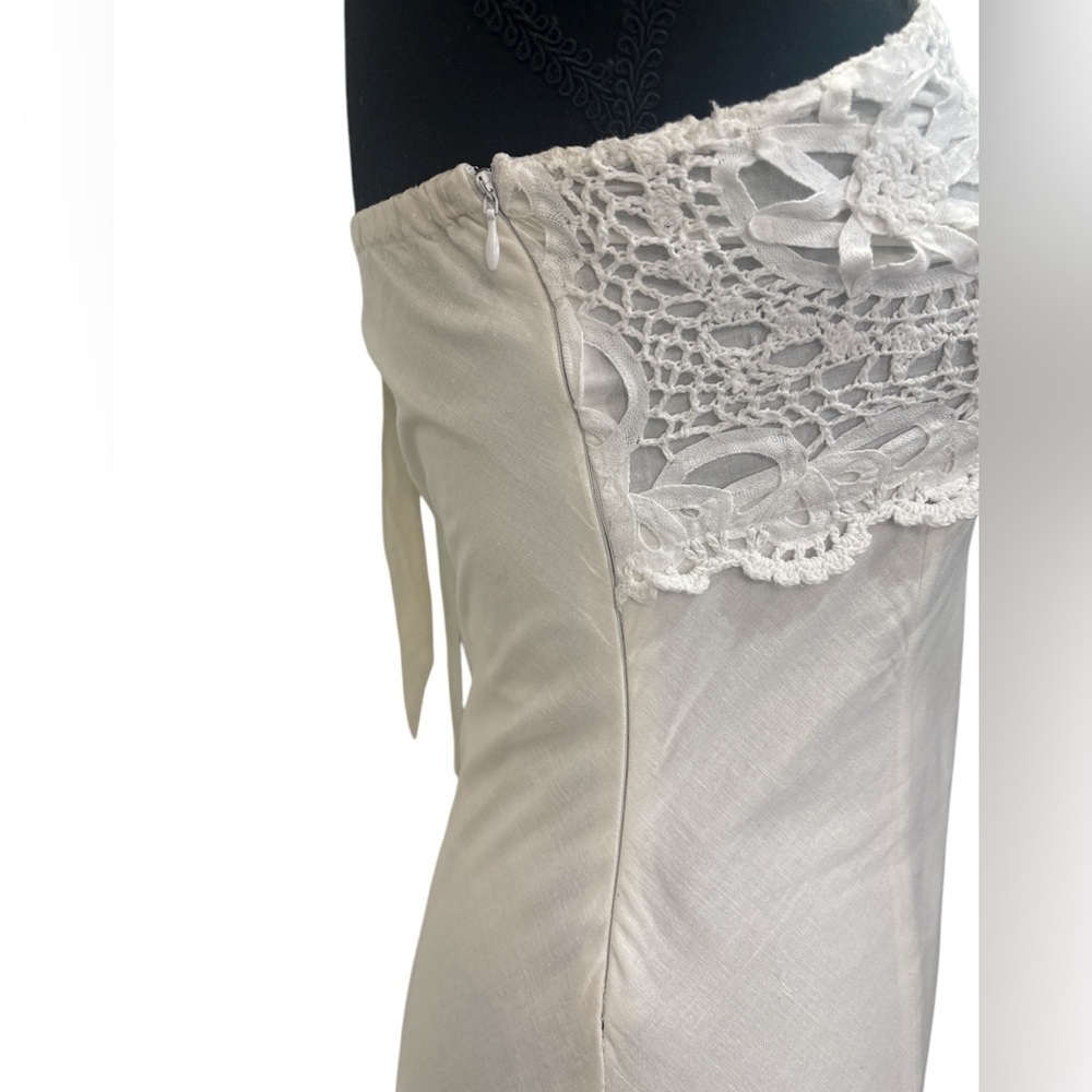 Only Unique Women’s Crochet Halter Dress - Picture 4 of 7